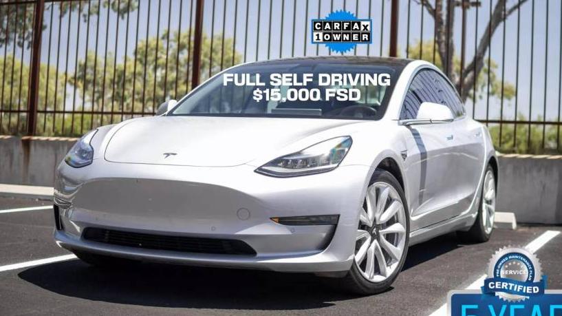 TESLA MODEL 3 2018 5YJ3E1EA2JF050908 image